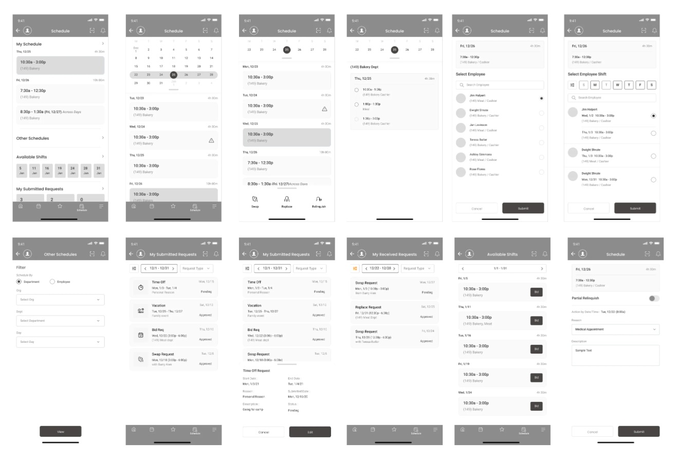 Wireframing Example